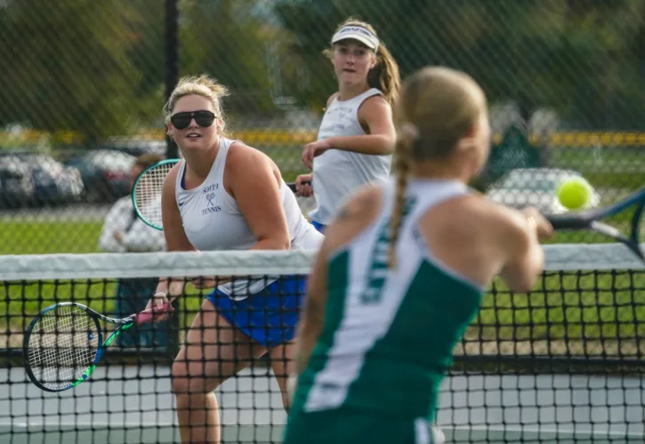 PHOTO GALLERY: Hughesville faces South in District 4 girls tennis team tournament